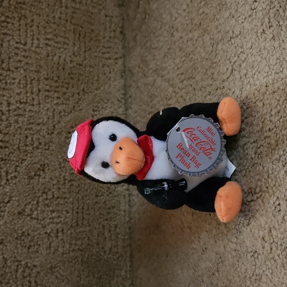Coca Cola Toys Cocacola 999mini Collectible Bean Bag Penguin Eat N